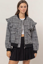 Cargar imagen en el visor de la galería, Houndstooth Design Jacket