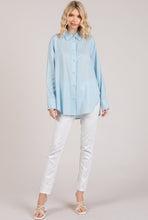 Cargar imagen en el visor de la galería, Oversized Linen Blouse
