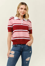 Cargar imagen en el visor de la galería, Striped Polo Top