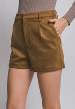 Cargar imagen en el visor de la galería, Suede High Waist Shorts