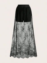Cargar imagen en el visor de la galería, Mesh Skirt With Shorts