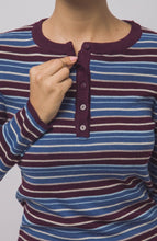 Cargar imagen en el visor de la galería, Striped Basic Knit Top