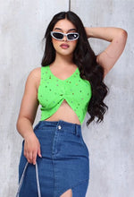 Cargar imagen en el visor de la galería, Knot Detail Crop Top