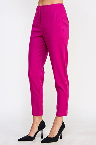 High Waist Cigarette Pants