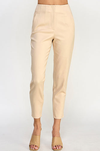 High Waist Cigarette Pants