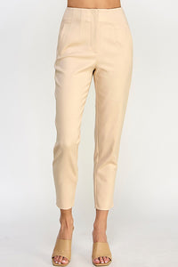 High Waist Cigarette Pants