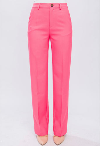 Straight Basic Pants