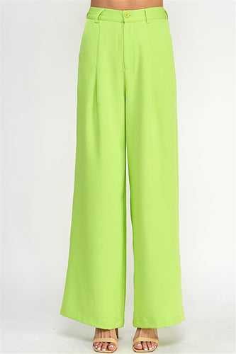 Wide Pleat Pants