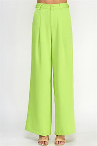 Wide Pleat Pants