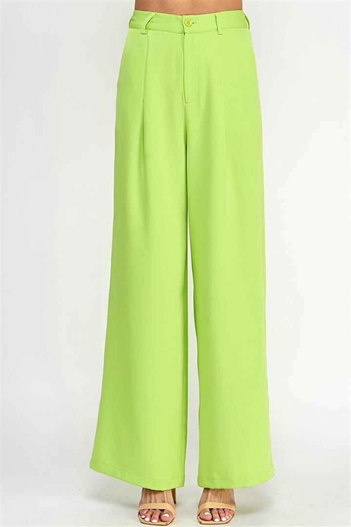 Wide Pleat Pants