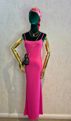Layer Maxi Basic Dress
