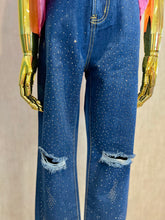 Cargar imagen en el visor de la galería, Rhinestone Denim Jeans