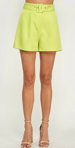 Belted Basic Short