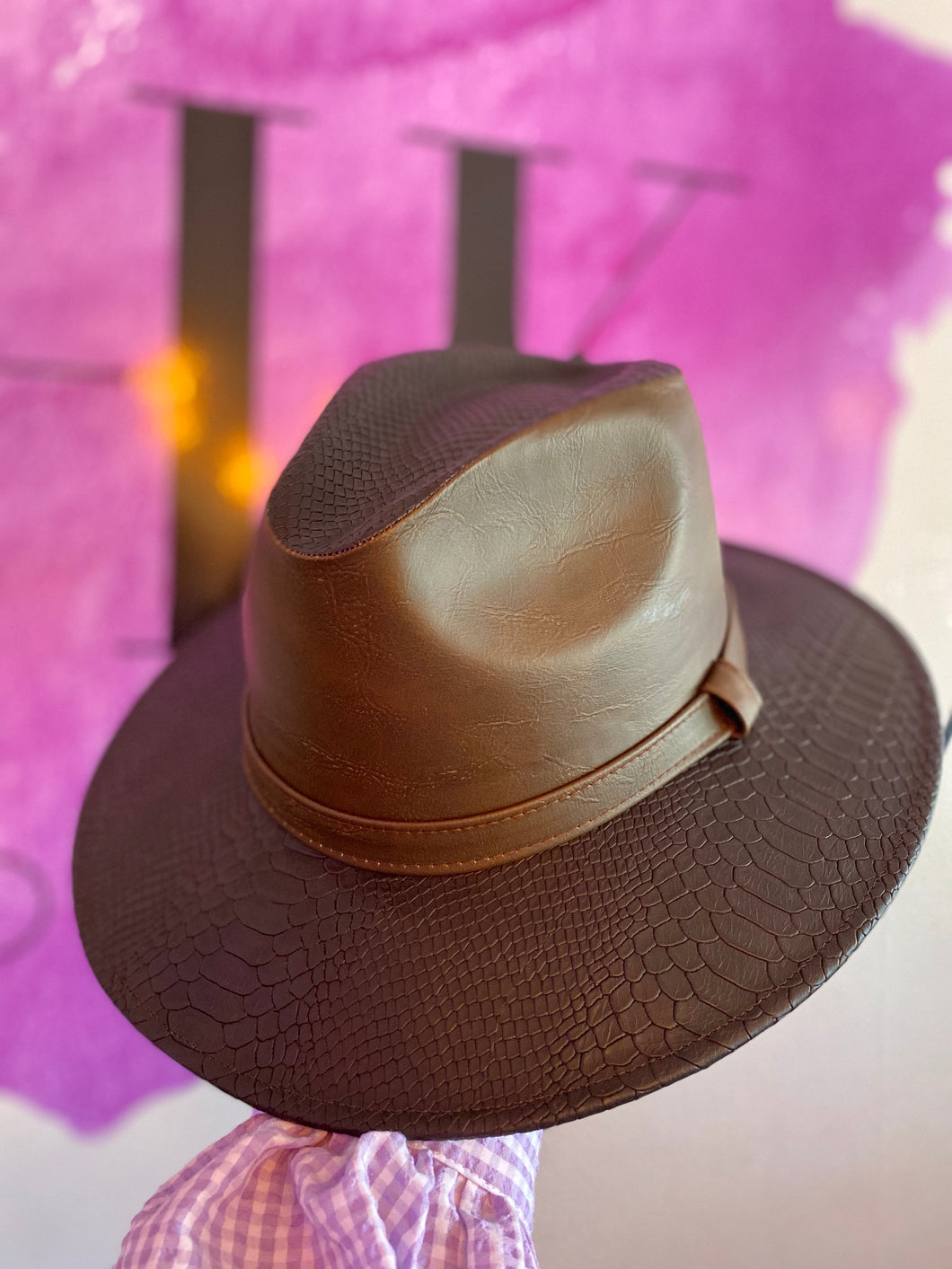 Sombrero Vibora Vini Piel
