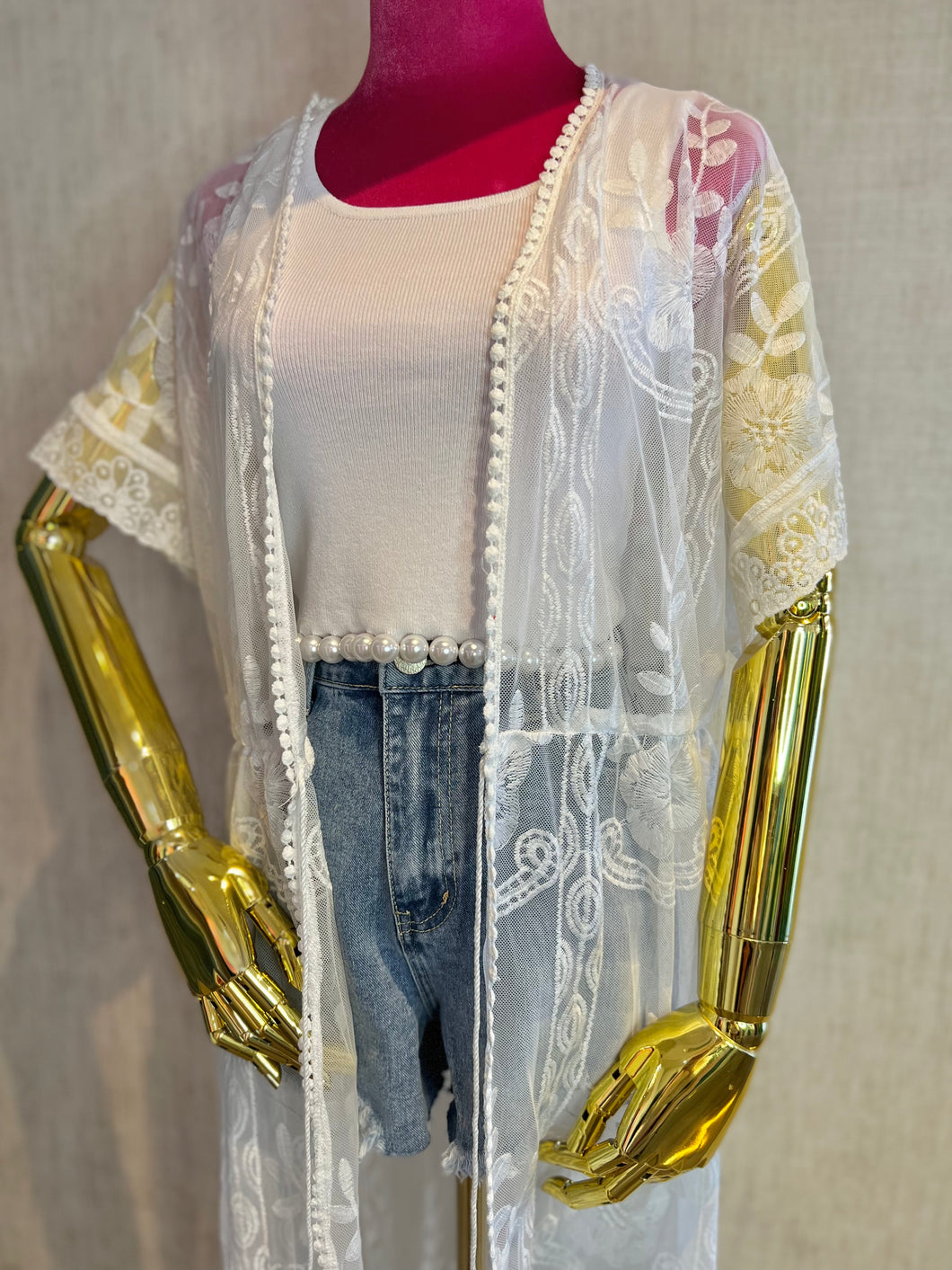 Lace Kimono