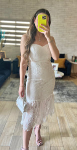Lace Midi Dress