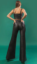 Cargar imagen en el visor de la galería, Two Piece Set Faux Leather
