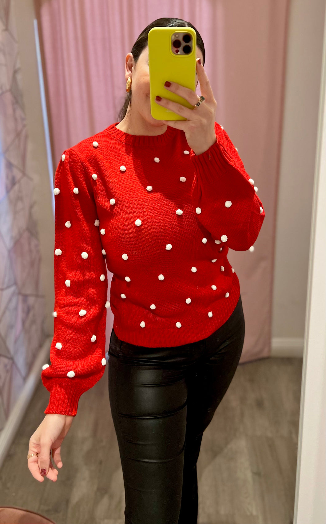 Pom Pom Sweater