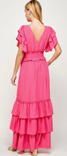 Cargar imagen en el visor de la galería, Ruffle Sleeve Maxi Dress