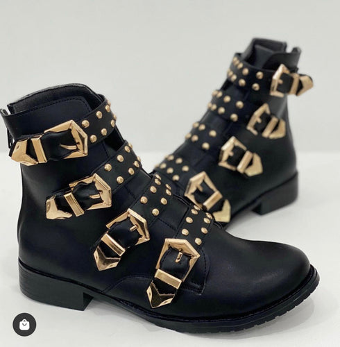 Gold Detail Bootie