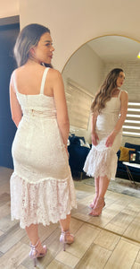 Lace Midi Dress