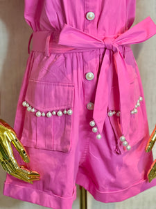 Romper Pearl Detail