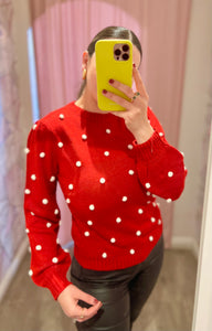 Pom Pom Sweater