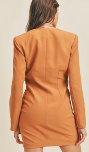 Twist Long Sleeve Dress
